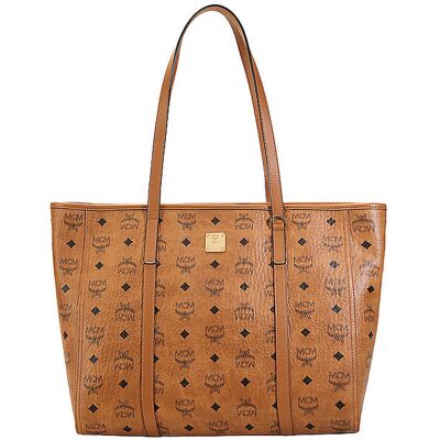 Mcm Bolso - Shopper TONI Medium marrón claro Mcm Bolso - Shopper TONI Medium marrón claro
