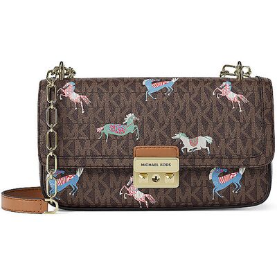 Michael Kors Bolso - Bolso de hombro TRIBECA marrón Michael Kors Bolso - Bolso de hombro TRIBECA marrón