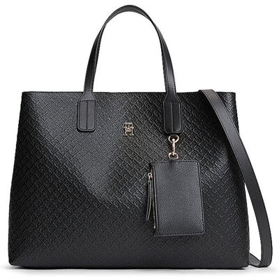 Tommy Hilfiger Bolso - Bolso de mano TH ICON negro Tommy Hilfiger Bolso - Bolso de mano TH ICON negro