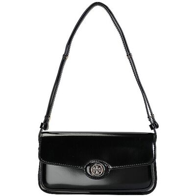 Tory Burch Bolso de cuero - Mini Bag ROBINSON SPAZZOLATO negro Tory Burch Bolso de cuero - Mini Bag ROBINSON SPAZZOLATO negro