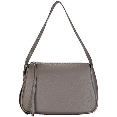 Tory Burch Bolso de cuero - Bolso de hombro ROMY gris Tory Burch Bolso de cuero - Bolso de hombro ROMY gris