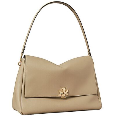 Tory Burch Bolso de piel - Bolso de hombro CHARLIE Large beige Tory Burch Bolso de piel - Bolso de hombro CHARLIE Large beige