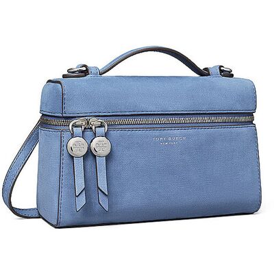 Tory Burch Bolso de piel - Bolso de mano ROMY azul Tory Burch Bolso de piel - Bolso de mano ROMY azul