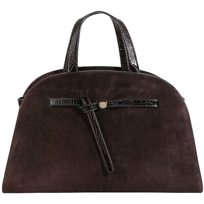 Tory Burch Bolso de piel - Bolso de mano ROMY marrón Tory Burch Bolso de piel - Bolso de mano ROMY marrón