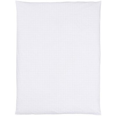 Christian Fischbacher Satin Funda de Edredón 140x200cm Times Square Blanco - Ropa de Cama Christian Fischbacher Satin Funda de Edredón 140x200cm Times Square Blanco - Ropa de Cama