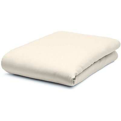 Fleuresse Sábana ajustable de satén Crema - Satin Fitted Sheet Fleuresse Sábana ajustable de satén Crema - Satin Fitted Sheet