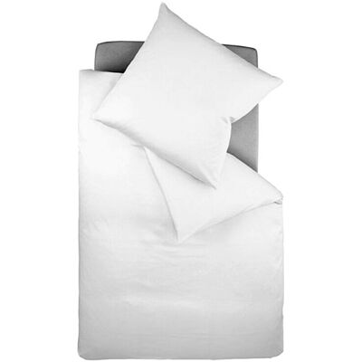 Fleuresse Sábanas de satén 70x90cm/140x200cm Plata Royal - Juego de cama Fleuresse Sábanas de satén 70x90cm/140x200cm Plata Royal - Juego de cama