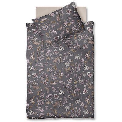 Fleuresse Champagne Rosa Verde Bosque Satén de Algodón Juego de Ropa de Cama Fleuresse Champagne Rosa Verde Bosque Satén de Algodón Juego de Ropa de Cama