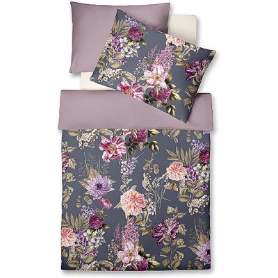 Fleuresse Ropa de cama de satén BED ART 70x90cm/140x220cm Lila morado Fleuresse Ropa de cama de satén BED ART 70x90cm/140x220cm Lila morado