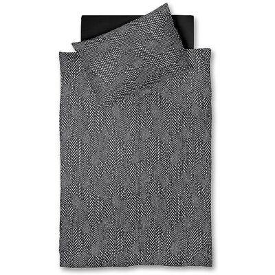 Fleuresse Ropa de cama de jersey TOPAS 70x90cm/140x220cm Shadow Pulse gris Fleuresse Ropa de cama de jersey TOPAS 70x90cm/140x220cm Shadow Pulse gris
