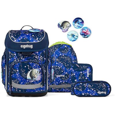 Ergobag Set de Mochila Escolar 5 piezas CUBO OzeanBärwohner Ergobag Set de Mochila Escolar 5 piezas CUBO OzeanBärwohner