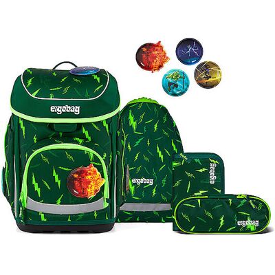 Ergobag Set de mochila escolar 5 piezas CUBO Bärtastisch 2026 Ergobag Set de mochila escolar 5 piezas CUBO Bärtastisch 2026