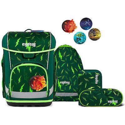 Ergobag Set de mochila escolar de 5 piezas CUBO LIGHT 2026 Ergobag Set de mochila escolar de 5 piezas CUBO LIGHT 2026