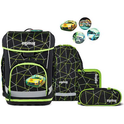 Ergobag Set de mochila escolar 5 piezas CUBO LIGHT 2026 Ergobag Set de mochila escolar 5 piezas CUBO LIGHT 2026