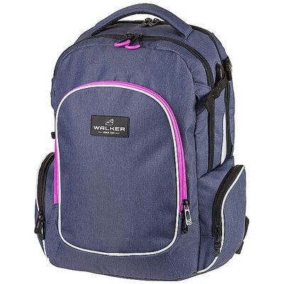 Walker Mochila escolar Campus Evo Wizzard Blue Ivy Pink Walker Mochila escolar Campus Evo Wizzard Blue Ivy Pink