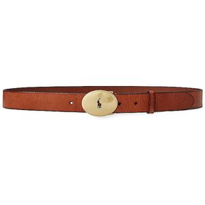Ralph Lauren Cinturón de cuero marrón XS Ralph Lauren Cinturón de cuero marrón XS