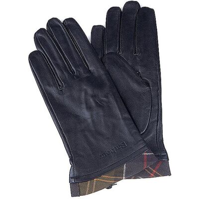 Barbour Guantes de cuero negro M Barbour Guantes de cuero negro M