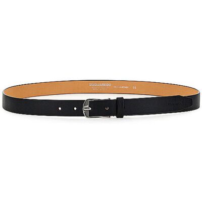 Dsquared2 Cinturón de cuero negro 85 Dsquared2 Cinturón de cuero negro 85