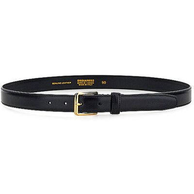 Dsquared2 Cinturón de cuero negro 105 Dsquared2 Cinturón de cuero negro 105