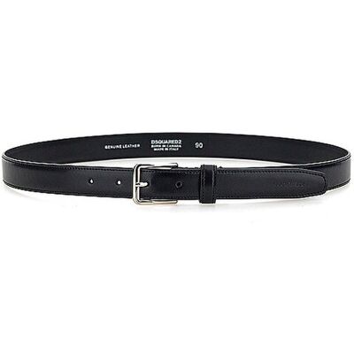 Dsquared2 Cinturón de cuero negro 105 Dsquared2 Cinturón de cuero negro 105