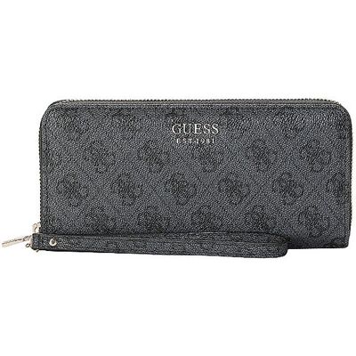 Guess Monedero BRENTON Large negro Guess Monedero BRENTON Large negro