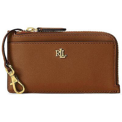 Ralph Lauren Tarjetero pequeño marrón claro Ralph Lauren Tarjetero pequeño marrón claro