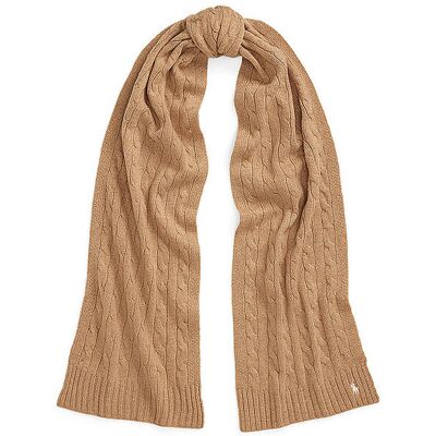 Ralph Lauren Bufanda camel ONE SIZE Ralph Lauren Bufanda camel ONE SIZE