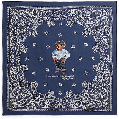 Ralph Lauren Pañuelo azul oscuro Ralph Lauren Pañuelo azul oscuro