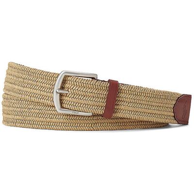 Ralph Lauren Cinturón trenzado beige S Ralph Lauren Cinturón trenzado beige S