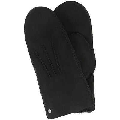 Roeckl Guantes de cuero - Manoplas negro 8 Roeckl Guantes de cuero - Manoplas negro 8