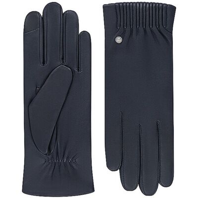 Roeckl Guantes de cuero azul oscuro 6,5 Roeckl Guantes de cuero azul oscuro 6,5