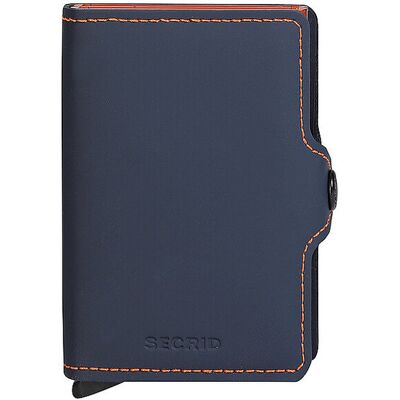 Secrid Geldbörse - Twinwallet Matte night blue-orange azul Secrid Geldbörse - Twinwallet Matte night blue-orange azul