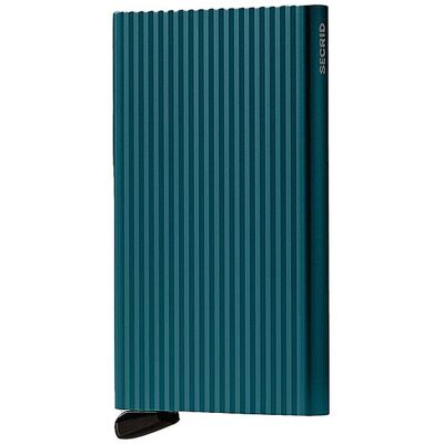 Secrid Cartera PREMIUM CARDPROTECTOR + FLUTED Teal gasolina Secrid Cartera PREMIUM CARDPROTECTOR + FLUTED Teal gasolina