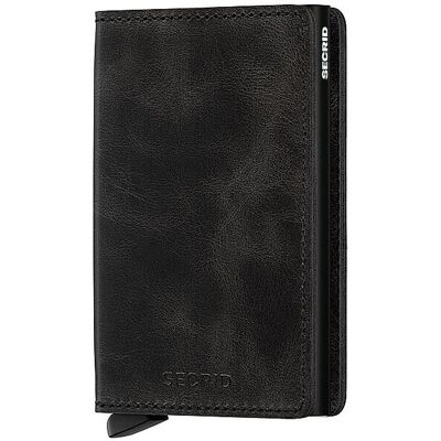 Secrid Cartera - Slimwallet Vintage black negro Secrid Cartera - Slimwallet Vintage black negro