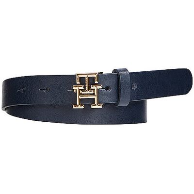 Tommy Hilfiger Cinturón de cuero azul oscuro 95 Tommy Hilfiger Cinturón de cuero azul oscuro 95