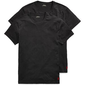 Ralph Lauren Camiseta, paquete de 2, negro negro M Ralph Lauren Camiseta, paquete de 2, negro negro M