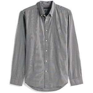 Tommy Hilfiger Camisa de corte regular gris S Tommy Hilfiger Camisa de corte regular gris S