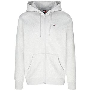 Tommy Jeans Sudadera con cremallera gris claro XS Tommy Jeans Sudadera con cremallera gris claro XS