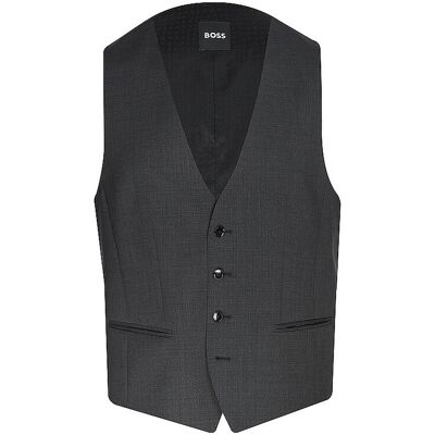 Boss Chaleco de traje H-HUGE gris 60 Boss Chaleco de traje H-HUGE gris 60
