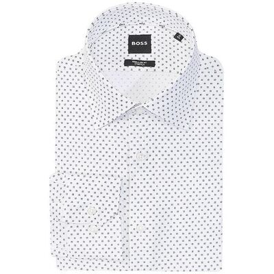 Boss Camisa Regular Fit JOE blanco 38 Boss Camisa Regular Fit JOE blanco 38