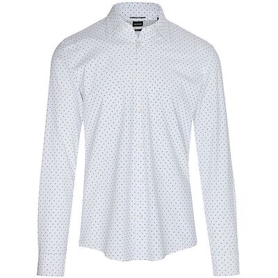 Boss Camisa Slim Fit ROAN blanco M Boss Camisa Slim Fit ROAN blanco M