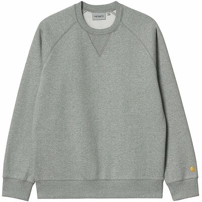 Carhartt Sudadera CHASE gris S Carhartt Sudadera CHASE gris S