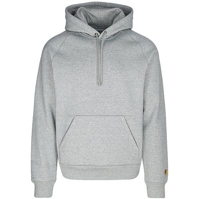Carhartt Sudadera con capucha - Hoodie CHASE gris M Carhartt Sudadera con capucha - Hoodie CHASE gris M