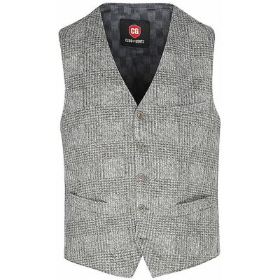 Cg - Club Of Gents Chaleco de traje MOSLEY-J gris 50 Cg - Club Of Gents Chaleco de traje MOSLEY-J gris 50