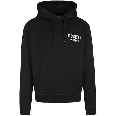Dsquared2 Sudadera con capucha - Hoodie CERESI09 negro M Dsquared2 Sudadera con capucha - Hoodie CERESI09 negro M