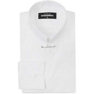 Dsquared2 Camisa Slim Fit blanco 50 Dsquared2 Camisa Slim Fit blanco 50