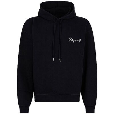 Dsquared2 Sudadera con capucha - Hoodie negro L Dsquared2 Sudadera con capucha - Hoodie negro L