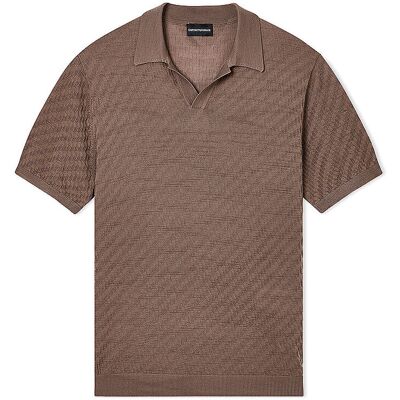 Emporio Armani Polo marrón L Emporio Armani Polo marrón L