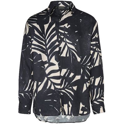 Emporio Armani Camisa Slim Fit azul oscuro XL Emporio Armani Camisa Slim Fit azul oscuro XL
