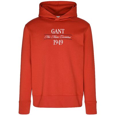 Gant Sudadera con capucha - Hoodie rojo XXXL Gant Sudadera con capucha - Hoodie rojo XXXL